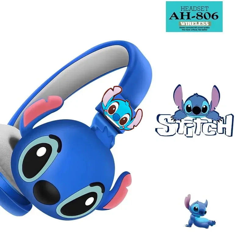 Fone de Ouvido Stitch & Angel Bluetooth Disney