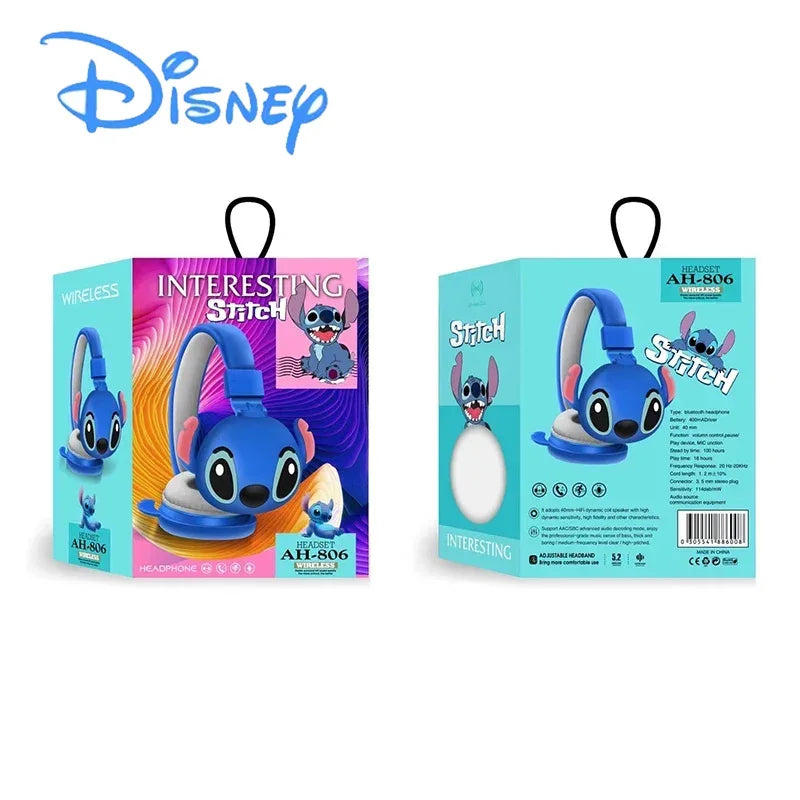 Fone de Ouvido Stitch & Angel Bluetooth Disney